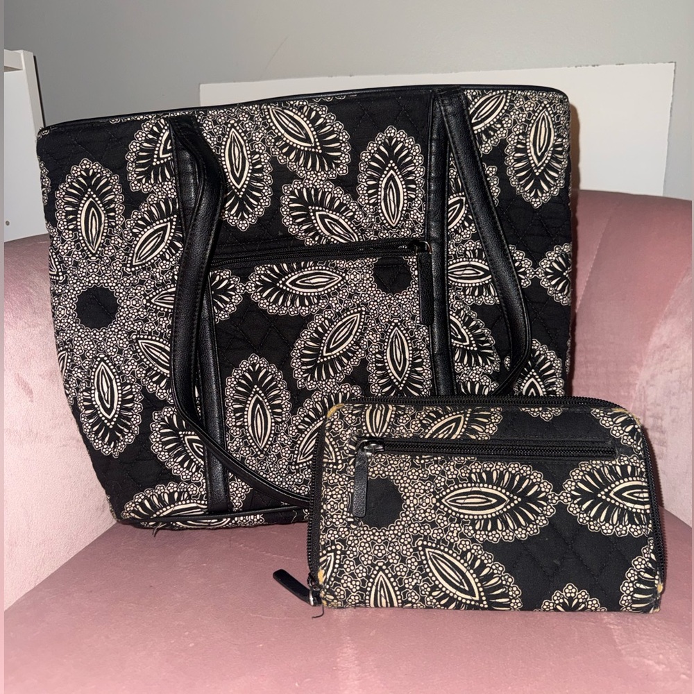 Vera Bradley Purse & Wallet Set